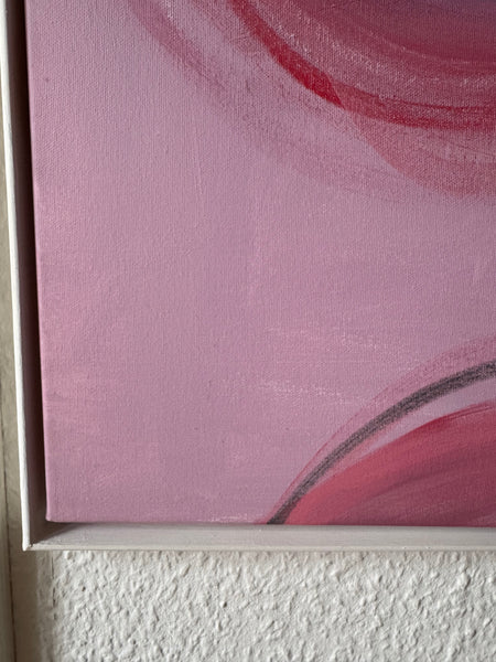"untitled 5" - Art on canvas, framed