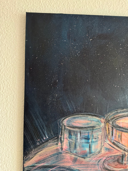 "cheers" - Art on canvas