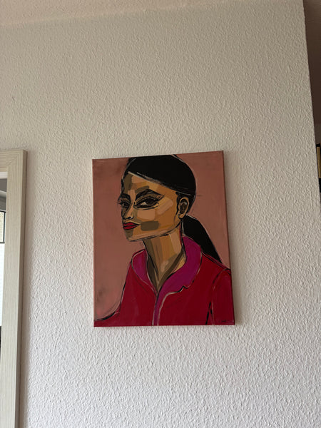 "boss vibes" - Art on canvas