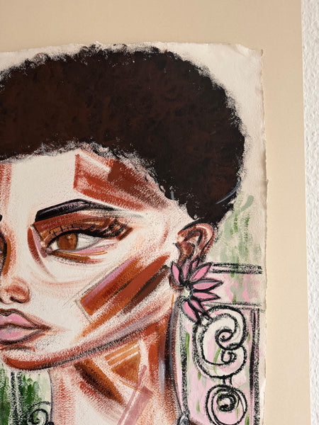 "ready for tonight" - Art on paper
