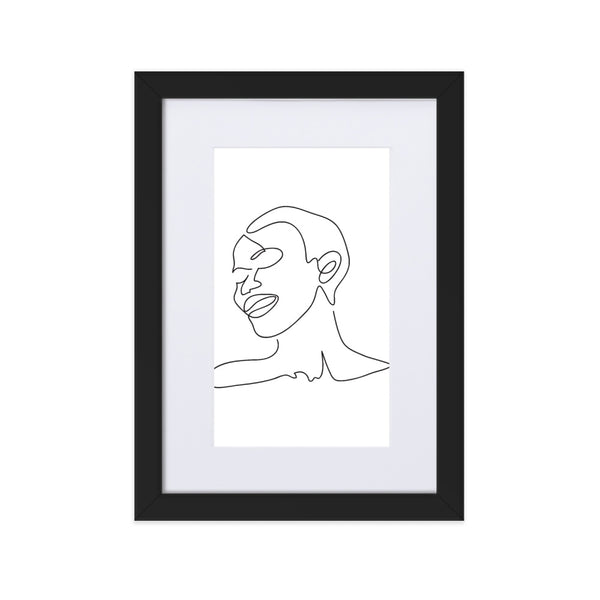 natural beauty, black lives matter art, arty, print, printshop, print, poster, plakat, frame, framed, schwarzer rahmen, frau, beauty, onelineart, lineart, illustration, designer, designers aus Deutschland, kaufen, drucke kaufen, interior decor art, einrichtungsidee, Einrichtung, wall art, wand, wand schön machen, zuhause  Alternativen Text bearbeiten