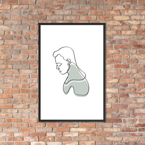 Kunst, Art, Poster, Plakat, Print, Printshop, Grey, Grau, Onelineart, Online, Lineart, Illustration, Minimalistic art, wand, wände, wall, wallart, zuhause schön machen, Dekor, interior art