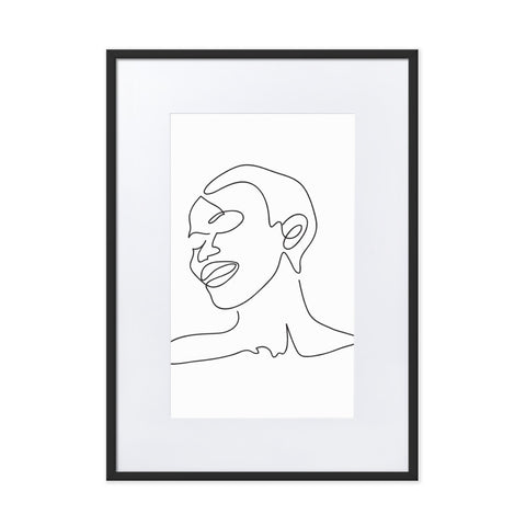 natural beauty, black lives matter art, arty, print, printshop, print, poster, plakat, frame, framed, schwarzer rahmen, frau, beauty, onelineart, lineart, illustration, designer, designers aus Deutschland, kaufen, drucke kaufen, interior decor art, einrichtungsidee, Einrichtung, wall art, wand, wand schön machen, zuhause 